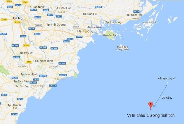 Bạch Long Vỹ, mất tích
